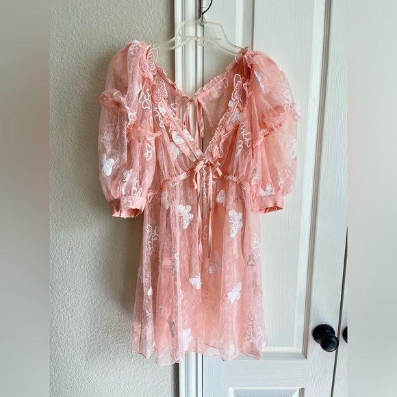 For Love and Lemons Shari Mini Dress size medium new - Picture 4 of 8